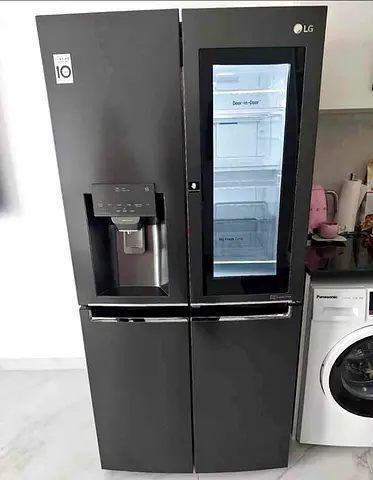 LG French Door Refrigerator Insta View Matte Black Model – GCX29FTQML