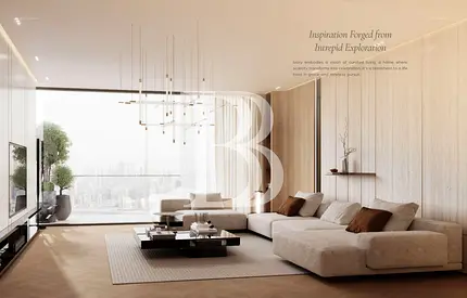 غرفة نوم واحدة مطلة على وسط المدينة | مفروشة | تصميم أنيق بمخطط مفتوح