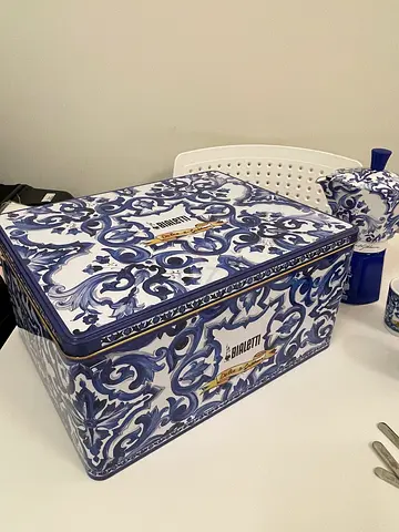 Dolce  Gabbana Blue Moka Set