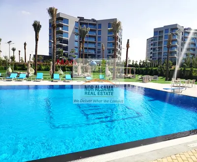 LARGE 1BHK with Balcony in a Peaceful Green Community – Pool, Gym & Parking Free!