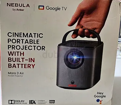 Nebula Anker Mars 3 Air 1080p Cinematic Portable Projector New
