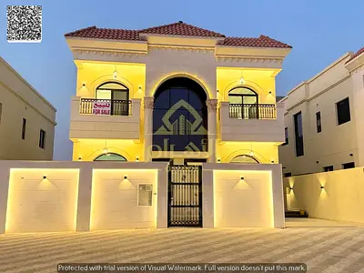 With a down payment of less than 10% | Own a luxury villa in Al Helio 2, Ajman | 5 master bedrooms G+2 at a bargain price, immediate handover
