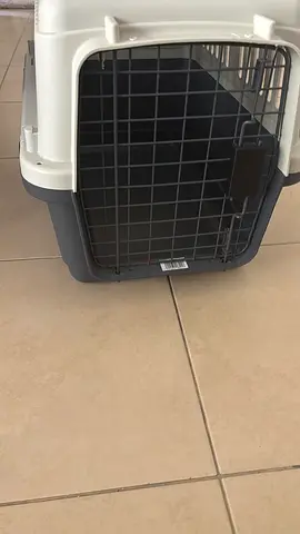 Hard Plastic Pet Carrier (Medium) with Front Door
