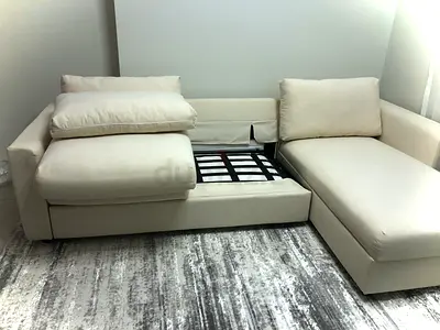 As perfect condition IKEA vimle sofabed with storage