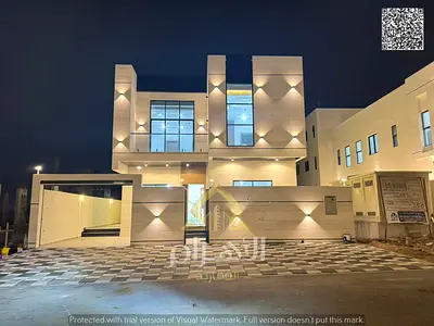 Own a luxury villa in Al Helio 2, Ajman | 5 master bedrooms and a maid's room | At a bargain price including registration