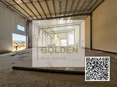 Prime 3,400 sq ft warehouse on UAQ main road with 13 kW power, front parking—ready to occupy with 