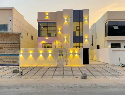 فيلا للبيع بعجمان الحليو 2 بمسبح خاص 5 غرف ماستر تكييف مركزي تملك حر شامل رسوم التسجيل وتمويل حتى 25 سنة