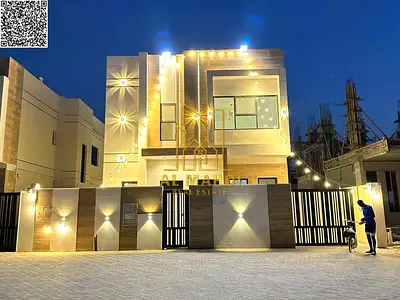 فيلا فاخرة للبيع في الحليو عجمان | 🛏️ 4 غرف ماستر بخزائن | 💰 مقدم 10% | 🧾 شامل رسوم التسجيل | 🌍 تملك حر لجميع الجنسيات