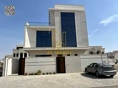 For those seeking luxury, a modern 6-bedroom villa with an elevator in Al Alia, Ajman, electricity,