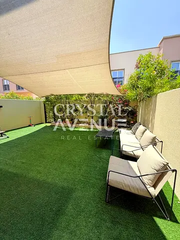 3BR Villa | Un-Furnished | Private Garden Terrace | Prime Location