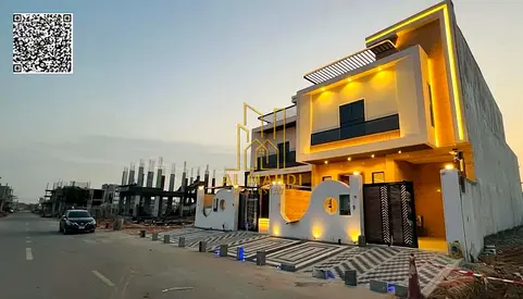 فيلا شامل رسوم التسجيل والتمليك مودرن قريب مسجد وخدمات مباشره تملك حر لجميع الجنسيات بسعر قابل للتفاوض