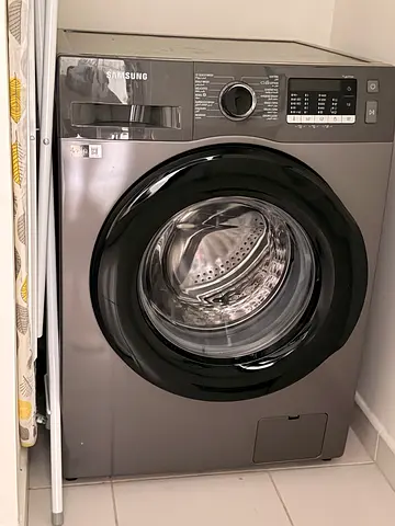 Samsung 8kg Front Load Washing Machine - Silver (WW80TA046AX)