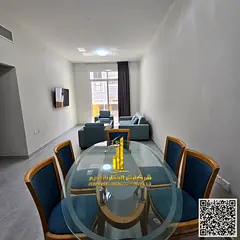 First occupancy, luxurious and elegant two-bedroom apartment with a living room, fully furnished wit