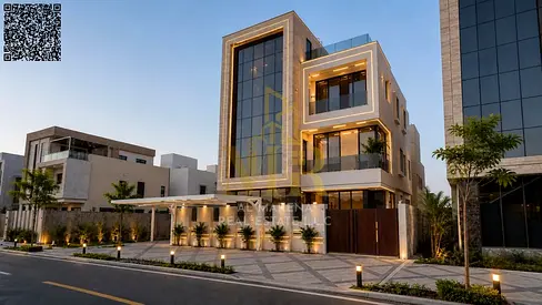 فيلا تسليم مفتاح بسعر شامل رسوم كل شيئ على الشارع الرئيسي جاهزة للسكن في أرقي مناطق عجمان تملك حر لجميع الجنسيات..