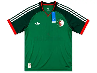 Algeria Adidas 2026 Football Jersey Green Replica