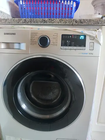 Samsung Eco bubble 8kg | Front-load washing machine in good working condition