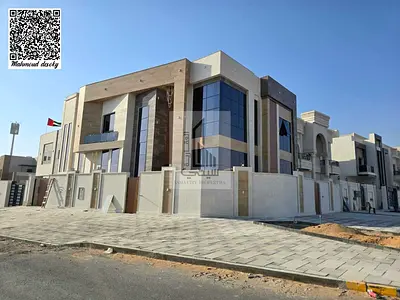 Villa for sale in Al Helio 1, Ajman, with central air conditioning and premium finishes