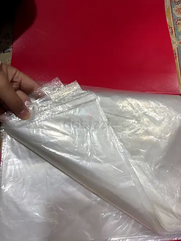 Plastic page paper storage binder Clear Plastic Bags / Polyethylene Sheets - Bulk Pack
