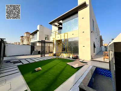 5 Master Bedrooms Villa with Roof in Al Muwaihat – Registration Fees Included – Bank Financing | 10% Down Payment