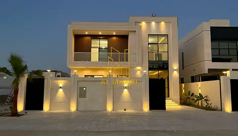 🏡 فيلا فاخرة للبيع في العامرة – عجمان | 🛏️ 5 غرف ماستر | أرض 4000 قدم | 🧾 شامل رسوم التسجيل | 💰 مقدم 10%