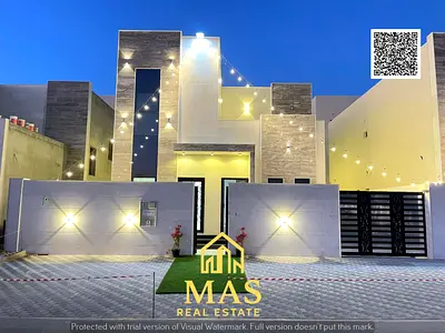 🏡 فيلا جديدة للإيجار السنوي في الزاهية – عجمان | تصميم عصري | مساحة واسعة