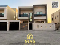 🏡 Luxury Modern Stone-Faced Villa for Sale in Al Zahya, Ajman | Prime Location | Ready to Move In