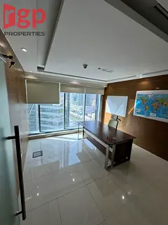 Luxury Office | Full Burj Khalifa View | Prime Business Bay Location