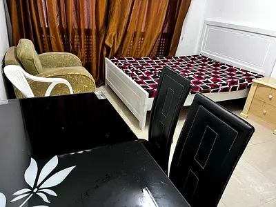 Fully Furnished Room with separate Bath for Executive bachelor in Khalidiya - Behind Etisalat
