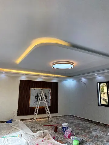 Professional Villa Painting, Gypsum Decor  Tiling