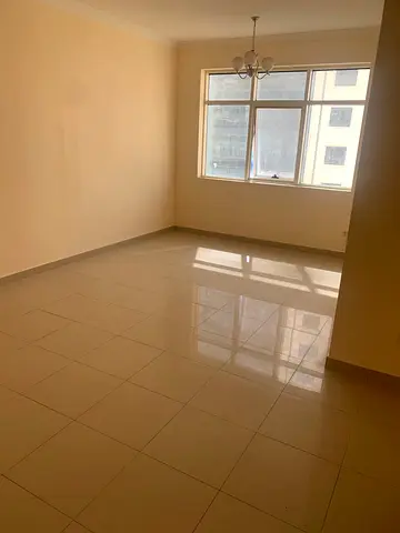 For rent in Sharjah, Al Khan area Two bedrooms and a living room, large spaces, very high-quality f