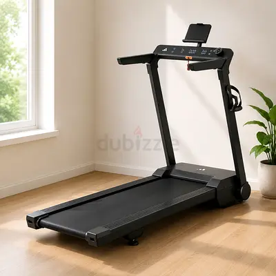 Foldable Home Treadmill with Display and Tablet Holder - Excellent Condition