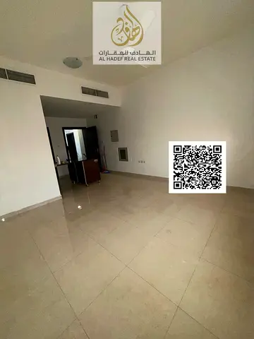 Studio for Annual Rent in Al Mowaihat 3 – Spacious Layout & Central AC Semi-Separate Kitchen | Cent
