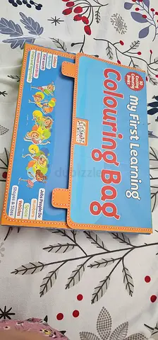 My First Learning Colouring Bag - Kids Colouring Activity Set