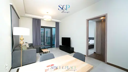 1BR High floor | Central Location with Burj Khalifa View