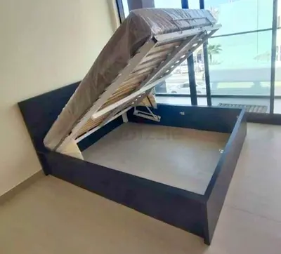 ‎Ikea king size hydraulic bed with Ikea mattress  ‎is available in excellent condition