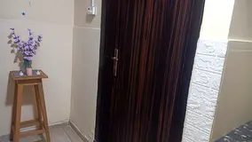 Master room with attached bathroom.