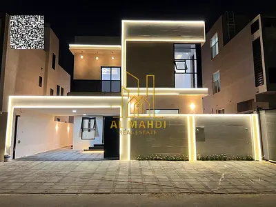 فيلا راقية للبيع بطابقين وروف تكييف مركزي وساحة واسعة، قرب طريق الشيخ محمد بن زايد، مع تملك حر لجميع الجنسيات مدى الحياة—فرصتك لامتلاك منزل مثالي