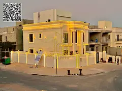 Classic Corner Villa for Sale in Al Helio Ajman | Spacious Layout with Two Floors &amp; Rooftop | Re