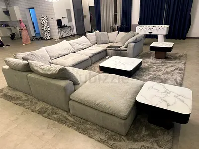 Pan Emirates pianca Feather 🪶 filled modular sofa