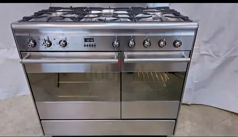 Smeg Dual Oven Top Gas Electric Oven 90cm Cooking Range