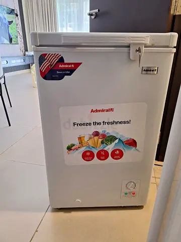 Admiral Chest Freezer - Compact, like brand new used for 1 month under warranty