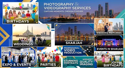 Creative Photography  Videography Services in Al Taawun, Sharjah