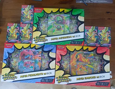 Pokemon Ascended Heroes Booster Bundle(🤞$% Packs🤞)