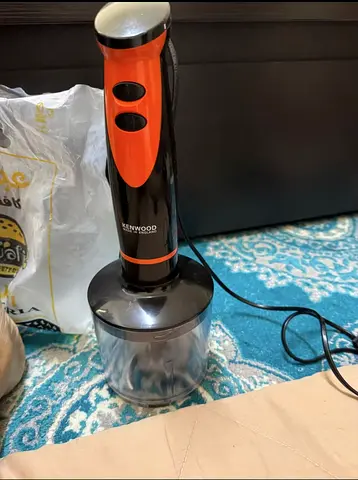 Kenwood Handheld Immersion Blender with Chopper Attachment - Used