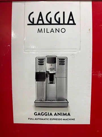 Gaggia Anima Fully Automatic Espresso Machine — Like New in Box