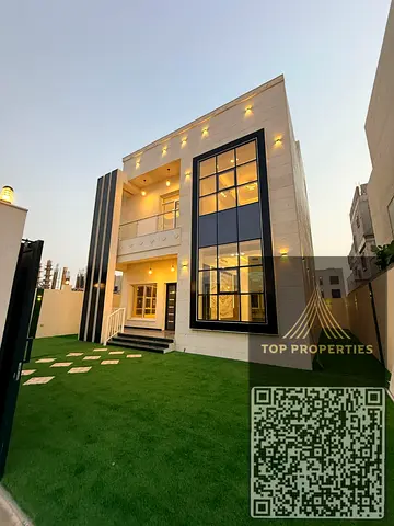 فيلا كورنر علي شارع رئيسي تملك حر لجميع الجنسيات طابقين وروف تكيف مركزى