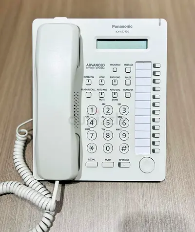 Panasonic KX-AT7730 Office Desk Phone - Good Working Condition