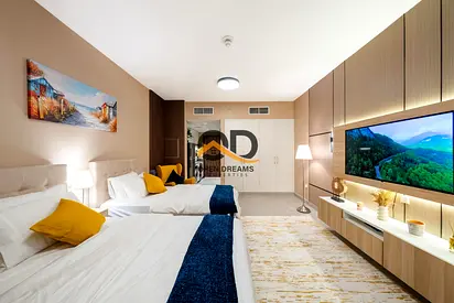 Fully Furnished Studio available for Rent in Aljada!!!