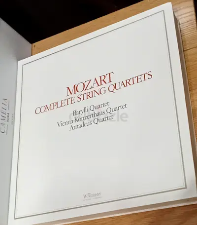 Mozart complete string Quartets 10 Vinyls