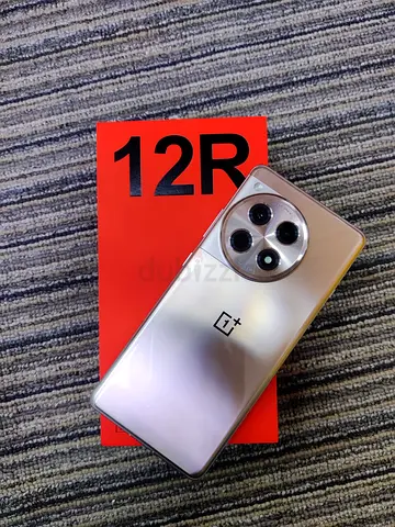 OnePlus 12R with box - Silver, good condition